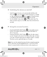 Preview for 13 page of Auriol Z30239A Operation And Safety Notes