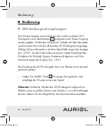 Preview for 56 page of Auriol Z30239A Operation And Safety Notes