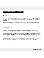 Предварительный просмотр 8 страницы Auriol Z30398 Operation And Safety Notes