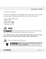 Предварительный просмотр 11 страницы Auriol Z30398 Operation And Safety Notes