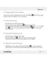 Предварительный просмотр 17 страницы Auriol Z30398 Operation And Safety Notes