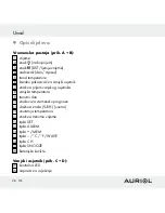 Предварительный просмотр 26 страницы Auriol Z30398 Operation And Safety Notes