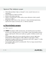 Предварительный просмотр 30 страницы Auriol Z30398 Operation And Safety Notes