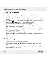 Предварительный просмотр 38 страницы Auriol Z30398 Operation And Safety Notes