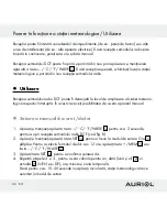 Предварительный просмотр 50 страницы Auriol Z30398 Operation And Safety Notes