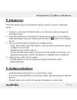 Предварительный просмотр 55 страницы Auriol Z30398 Operation And Safety Notes