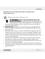 Предварительный просмотр 101 страницы Auriol Z30398 Operation And Safety Notes