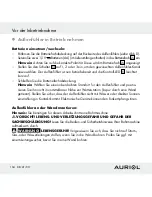 Предварительный просмотр 104 страницы Auriol Z30398 Operation And Safety Notes