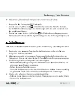 Предварительный просмотр 111 страницы Auriol Z30398 Operation And Safety Notes