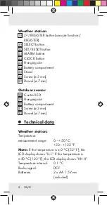 Предварительный просмотр 8 страницы Auriol Z31055A Operation And Safety Notes