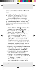 Предварительный просмотр 34 страницы Auriol Z31055A Operation And Safety Notes