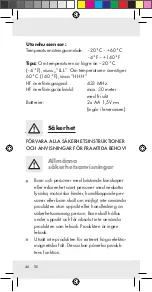 Предварительный просмотр 46 страницы Auriol Z31055A Operation And Safety Notes