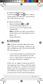 Предварительный просмотр 57 страницы Auriol Z31055A Operation And Safety Notes