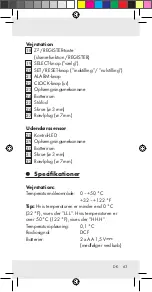 Предварительный просмотр 63 страницы Auriol Z31055A Operation And Safety Notes