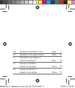 Предварительный просмотр 2 страницы Auriol Z31481A Operation And Safety Notes