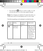 Предварительный просмотр 18 страницы Auriol Z31481A Operation And Safety Notes