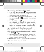 Предварительный просмотр 22 страницы Auriol Z31481A Operation And Safety Notes