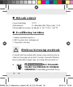 Предварительный просмотр 34 страницы Auriol Z31481A Operation And Safety Notes