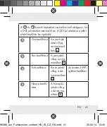 Предварительный просмотр 41 страницы Auriol Z31481A Operation And Safety Notes