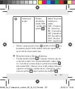 Предварительный просмотр 107 страницы Auriol Z31481A Operation And Safety Notes