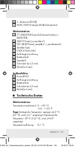 Предварительный просмотр 135 страницы Auriol Z31743A Operation And Safety Notes