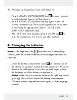 Preview for 15 page of Auriol Z31793 Operation And Safety Notes