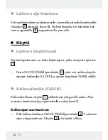 Preview for 24 page of Auriol Z31793 Operation And Safety Notes