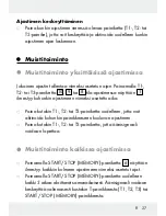 Preview for 27 page of Auriol Z31793 Operation And Safety Notes