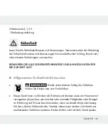 Предварительный просмотр 161 страницы Auriol Z31915 Operation Manual