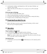 Preview for 5 page of Auriol Z31957A Operation And Safety Notes