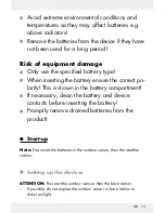 Предварительный просмотр 13 страницы Auriol Z32171A Operation And Safety Notes