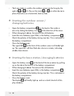 Предварительный просмотр 14 страницы Auriol Z32171A Operation And Safety Notes