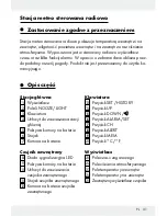 Предварительный просмотр 31 страницы Auriol Z32171A Operation And Safety Notes