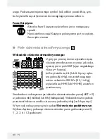 Предварительный просмотр 40 страницы Auriol Z32171A Operation And Safety Notes