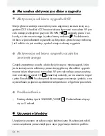 Предварительный просмотр 50 страницы Auriol Z32171A Operation And Safety Notes