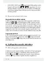 Предварительный просмотр 72 страницы Auriol Z32171A Operation And Safety Notes