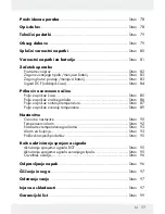 Предварительный просмотр 77 страницы Auriol Z32171A Operation And Safety Notes