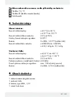 Предварительный просмотр 103 страницы Auriol Z32171A Operation And Safety Notes