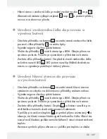 Предварительный просмотр 107 страницы Auriol Z32171A Operation And Safety Notes