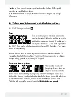 Предварительный просмотр 109 страницы Auriol Z32171A Operation And Safety Notes