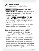 Предварительный просмотр 127 страницы Auriol Z32171A Operation And Safety Notes