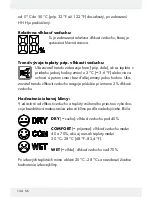 Предварительный просмотр 134 страницы Auriol Z32171A Operation And Safety Notes