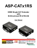 Aurora Multimedia ASP-CATx1RS User Manual предпросмотр