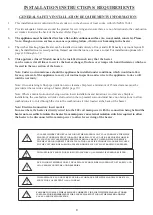 Preview for 10 page of Aurora Archer IS1200 Installation & Operating Instructions Manual