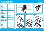 Aurora AU-A1BTRC1 Manual preview