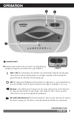 Предварительный просмотр 5 страницы Aurora AU1232XA User Manual