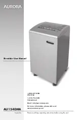 Aurora AU1540MA User Manual preview