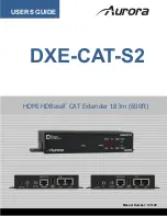 Aurora DXE-CAT-S2 User Manual предпросмотр