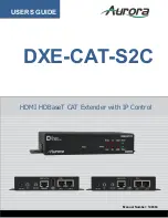 Aurora DXE-CAT-S2C User Manual предпросмотр