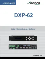 Предварительный просмотр 1 страницы Aurora DXP-62 User Manual